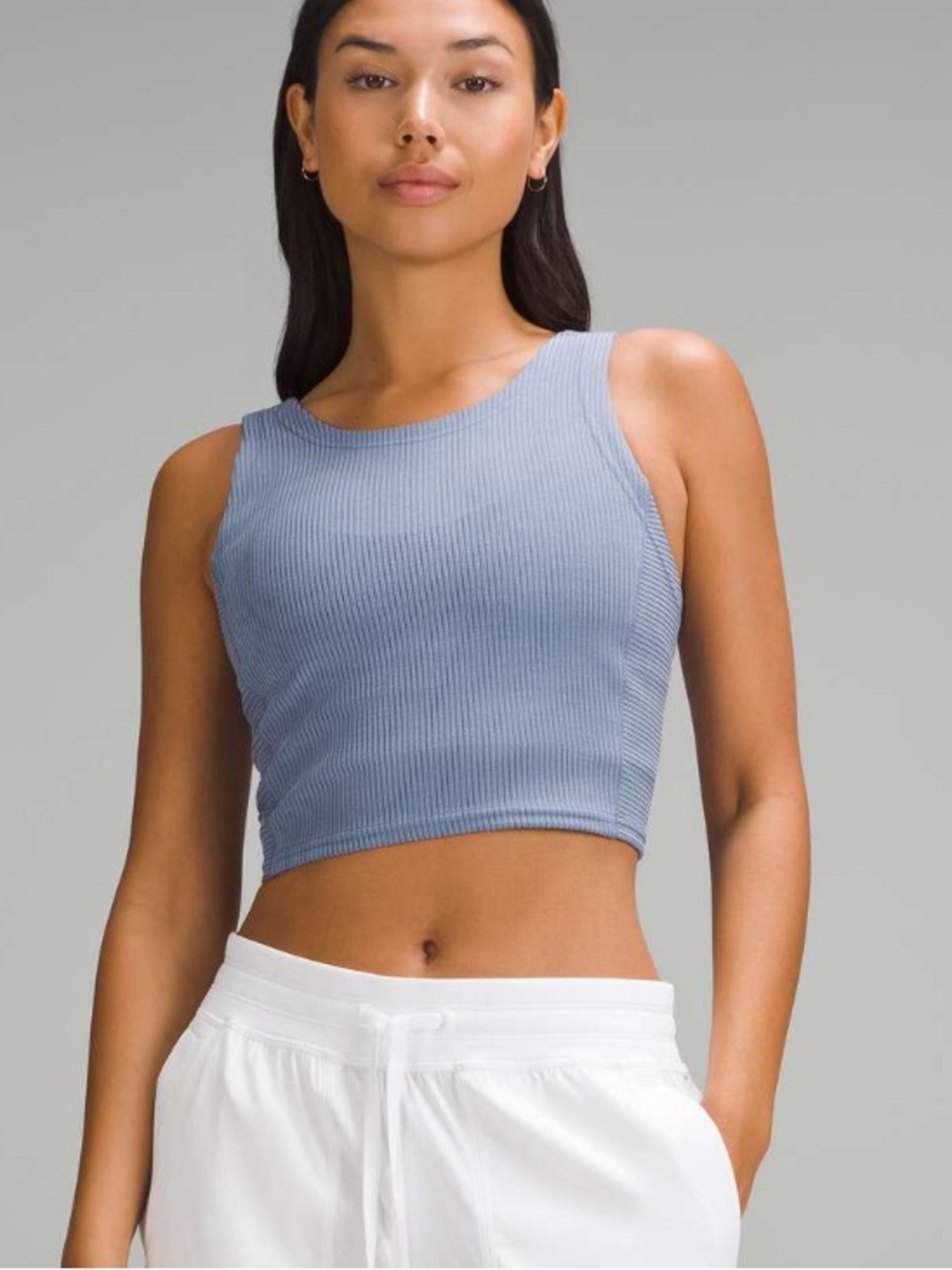 Lululemon Ribbed Softstreme Cropped Tank Top 10